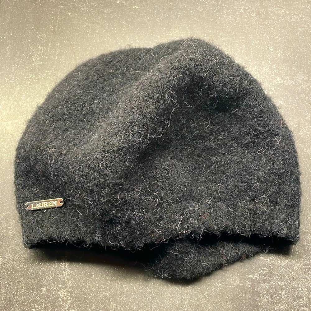Lauren hat, wool mix